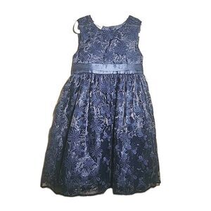 *Blueberi Boulevard* Sz 6 Girls Sapphire Blue Formal Dress